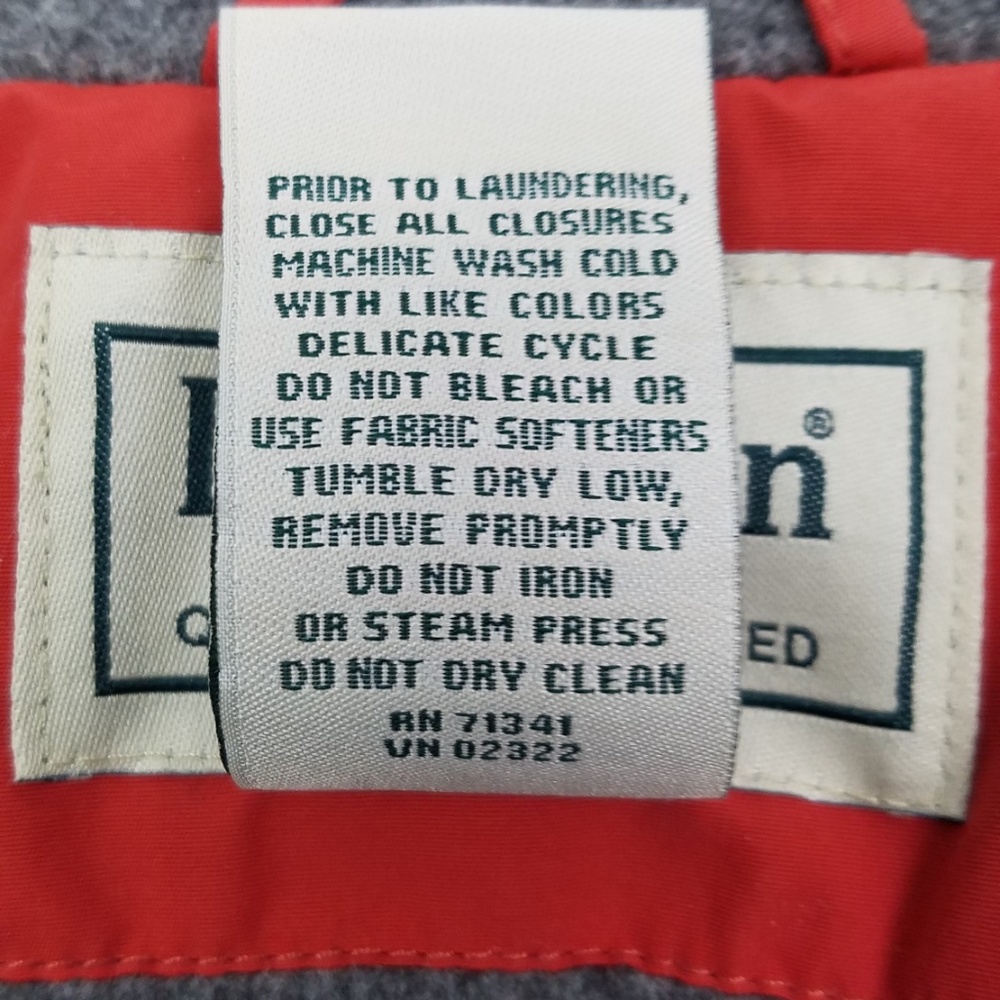 Vintage L.L. Bean Jacket Size Medium Regular - Picture 6 of 7